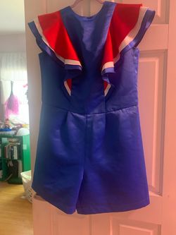 Blue Size 12 Jumpsuit Dress on Queenly