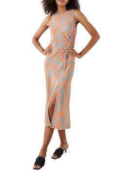 Style 1-53347599-70 Rails Orange Size 0 1-53347599-70 Keyhole Cocktail Dress on Queenly