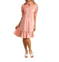 Style 1-403988536-74 S'edge Pink Size 4 1-403988536-74 Sorority Rush Ruffles Cocktail Dress on Queenly