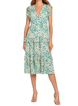 Style 1-583271702-74 Amanda Uprichard Green Size 4 Polyester Cocktail Dress on Queenly