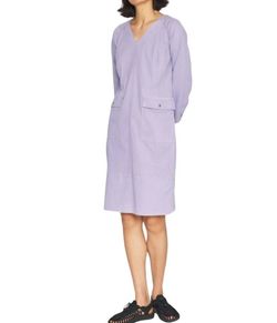 Style 1-1663077040-74 BITTE KAI RAND Purple Size 4 Lavender Tall Height 1-1663077040-74 Sleeves Cocktail Dress on Queenly