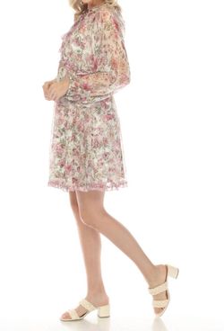 Style 1-9497322-74 Johnny Was Pink Size 4 Summer Free Shipping Cocktail Dress on Queenly