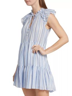 Style 1-206418022-1498 Veronica Beard Blue Size 4 Sorority Cocktail Dress on Queenly