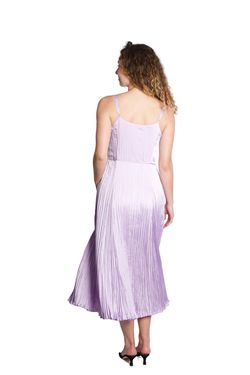 Style 1-1223505991-892 Vince Purple Size 8 Spaghetti Strap Pattern Belt Cocktail Dress on Queenly