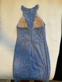 Blue Size 4 Cocktail Dress on Queenly