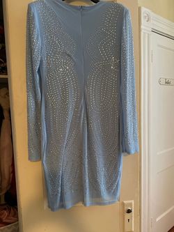 Blue Size 16 Cocktail Dress on Queenly