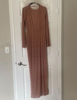 Nude Size 8 Side slit Dress on Queenly