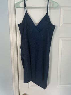 Blue Size 12 Cocktail Dress on Queenly