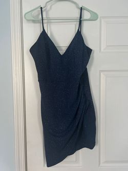 Blue Size 12 Cocktail Dress on Queenly