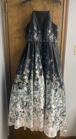 Betsy and Adam Multicolor Size 12 Jersey Ball gown on Queenly