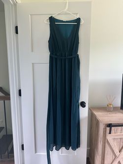 Blue Size 12 A-line Dress on Queenly