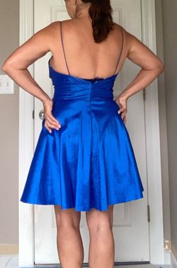 Blue Size 12 Cocktail Dress on Queenly