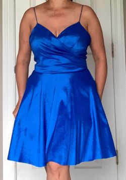 Blue Size 12 Cocktail Dress on Queenly