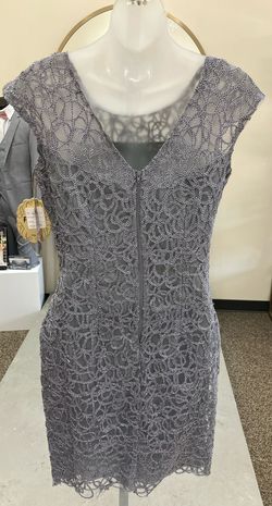 Silver Size 8 Cocktail Dress on Queenly