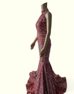 Pink Size 6 Mermaid Dress on Queenly