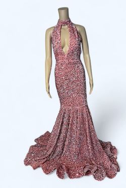 Pink Size 6 Mermaid Dress on Queenly