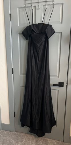 Amelia Couture Black Size 10 Jersey A-line Dress on Queenly