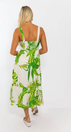 Style 1-1252708198-149 Karlie Green Size 12 V Neck Straight Dress on Queenly