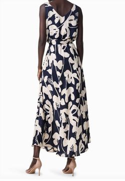 Style 1-1297945149-1691 Nic + Zoe Blue Size 16 Belt Floral Print Blazer Straight Dress on Queenly