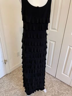 Black Size 12 A-line Dress on Queenly