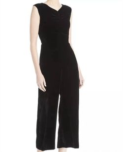 Style 1-1519094336-1498 Rebecca Taylor Black Size 4 Pockets Free Shipping Jumpsuit Dress on Queenly