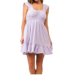 Style 1-1572742031-149 DEAR JOHN DENIM Purple Size 12 Summer Free Shipping Cocktail Dress on Queenly