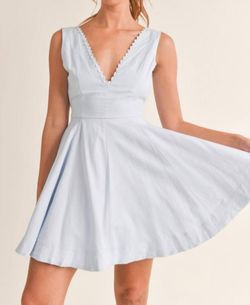 Style 1-1772101366-149 MABLE Blue Size 12 Free Shipping Casual Cocktail Dress on Queenly