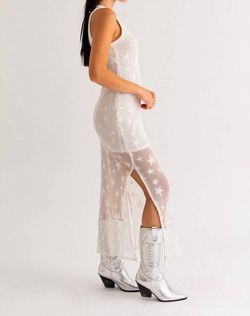 Style 1-1961869918-892 LE LIS White Size 8 Sheer Mini Engagement Straight Dress on Queenly