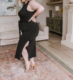 Style 1-2016417024-1464 Shopin in LA Black Size 28 Spandex Plus Size Cocktail Dress on Queenly