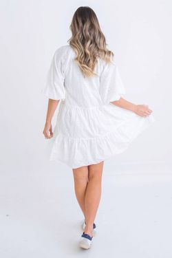 Style 1-2194784526-892 Karlie White Size 8 Sorority Free Shipping Mini Cocktail Dress on Queenly