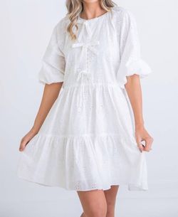 Style 1-2194784526-892 Karlie White Size 8 Sorority Sleeves Sorority Rush Cocktail Dress on Queenly