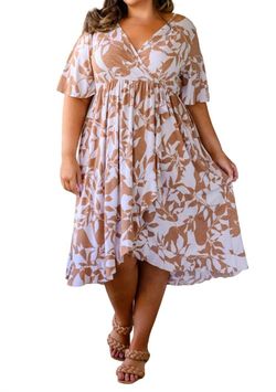 Style 1-2340630732-920 Shopin in LA White Size 24 Plus Size Sleeves Cocktail Dress on Queenly