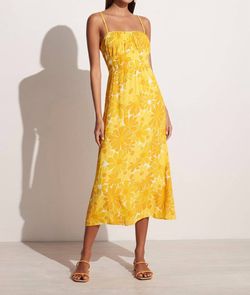 Style 1-2387744250-1718 FAITHFULL THE BRAND Multicolor Size 4 Free Shipping Tall Height Floral Cocktail Dress on Queenly