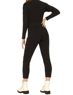 Style 1-2399279478-74 PROMESA Black Size 4 1-2399279478-74 Pockets Polyester Jumpsuit Dress on Queenly