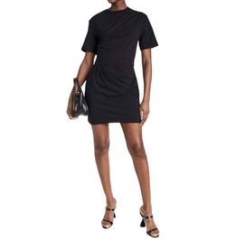 Style 1-2534963666-70 JONATHAN SIMKHAI Black Size 0 Free Shipping Sleeves Mini Cocktail Dress on Queenly