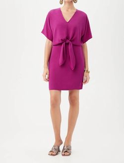 Style 1-2801923121-149 Trina Turk Pink Size 12 Mini Polyester Plus Size Cocktail Dress on Queenly