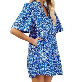 Style 1-2976014416-149 SUGARLIPS Blue Size 12 Plus Size Sleeves Cocktail Dress on Queenly