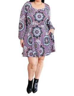 Style 1-3117007102-611 White Birch Purple Size 16 Polyester Plus Size Spandex Cocktail Dress on Queenly