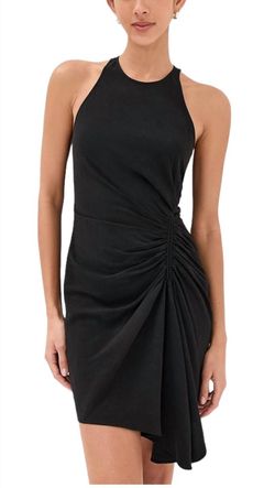 Style 1-3650454682-1901 A.L.C. Black Size 6 Mini Sorority Cocktail Dress on Queenly