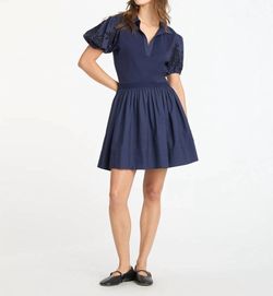 Style 1-38103859-892 TANYA TAYLOR Blue Size 8 Free Shipping Cocktail Dress on Queenly