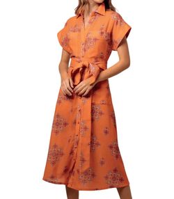 Style 1-3836905006-149 Kleid Orange Size 12 Mini High Neck Pockets Cocktail Dress on Queenly