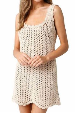 Style 1-3971699492-149 OLIVACEOUS Nude Size 12 Casual Cocktail Dress on Queenly