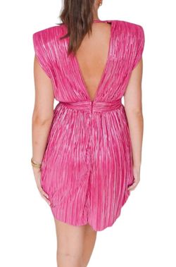 Style 1-3984961091-74 SABINA MUSAYEV Pink Size 4 Polyester Pattern Cocktail Dress on Queenly