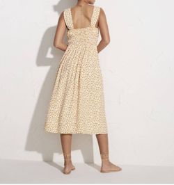 Style 1-4109320762-70 FAITHFULL THE BRAND White Size 0 Engagement Free Shipping Print Cocktail Dress on Queenly