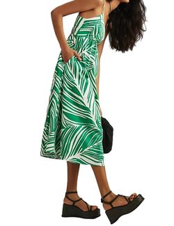 Style 1-630912793-74 hutch Green Size 4 Polyester Cocktail Dress on Queenly