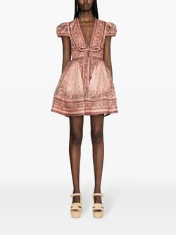 Style 1-1071525838-95 Zimmermann Pink Size 2 1-1071525838-95 Prom Mini Cocktail Dress on Queenly