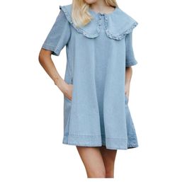 Style 1-1112363110-74 MABLE Blue Size 4 Sleeves Mini 1-1112363110-74 High Neck Cocktail Dress on Queenly