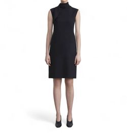 Style 1-1303088458-238 Lafayette 148 Black Size 12 Mini Cocktail Dress on Queenly