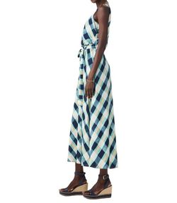 Style 1-1402802830-70 Nic + Zoe Blue Size 0 V Neck Belt Cocktail Dress on Queenly