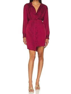 Style 1-1729343336-70 STEVE MADDEN Red Size 0 Long Sleeve Free Shipping Polyester Cocktail Dress on Queenly